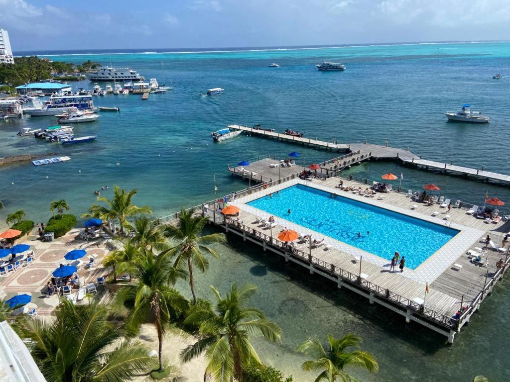 Apartamentos Con Playa Privada Y Vista Al Mar San Andrés 외부 사진