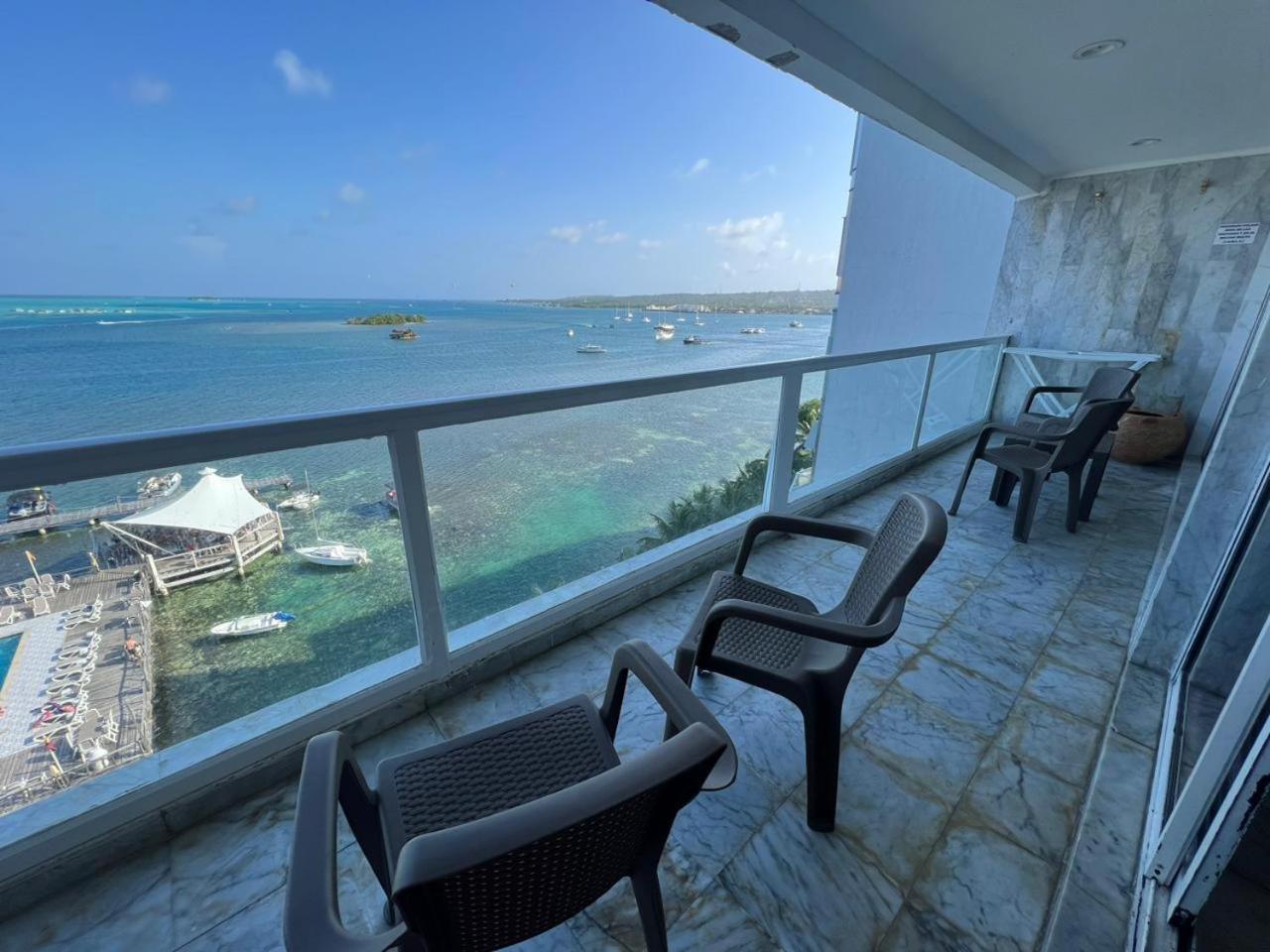 Apartamentos Con Playa Privada Y Vista Al Mar San Andrés 외부 사진